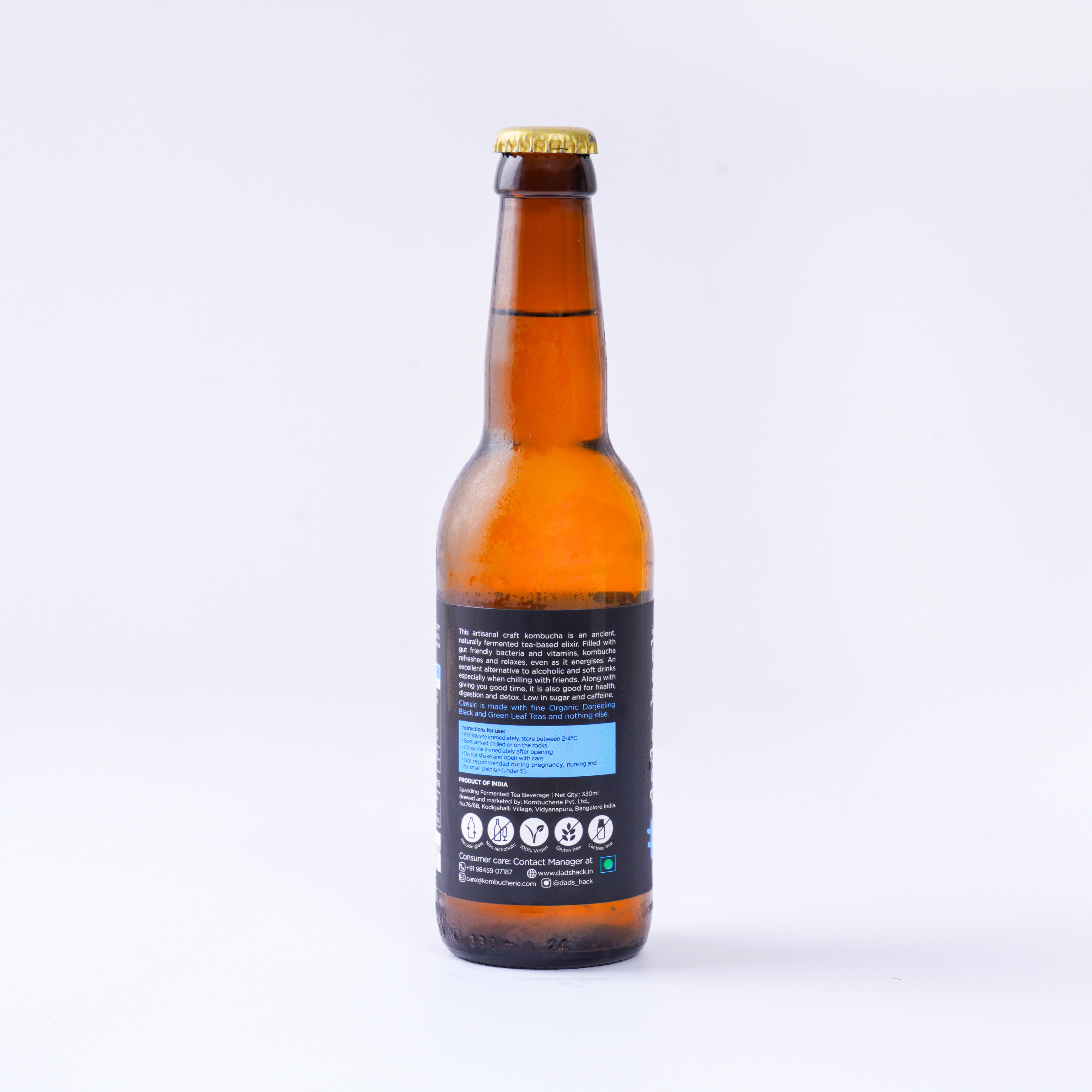 Classic Darjeeling Kombucha