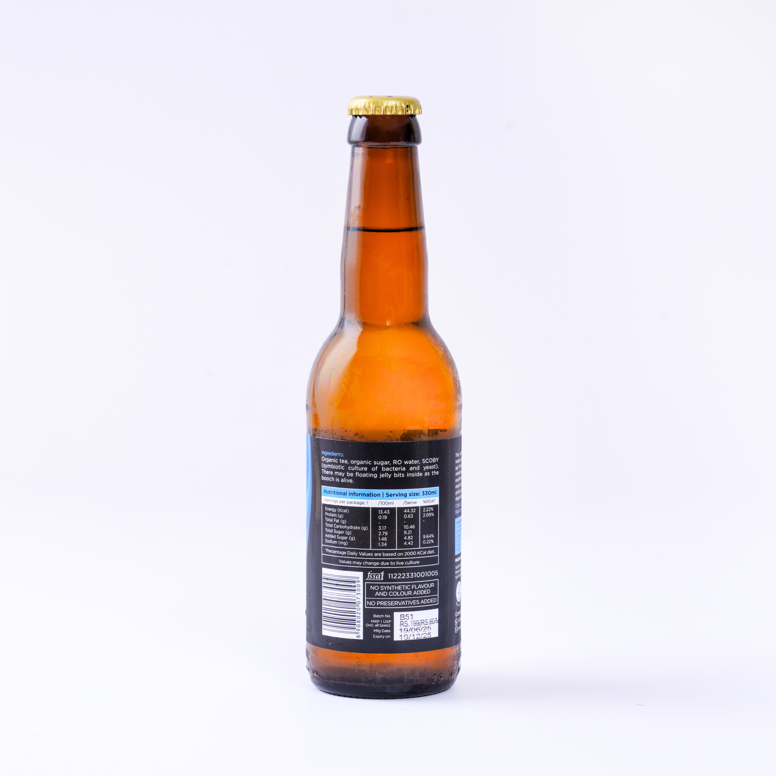 Classic Darjeeling Kombucha