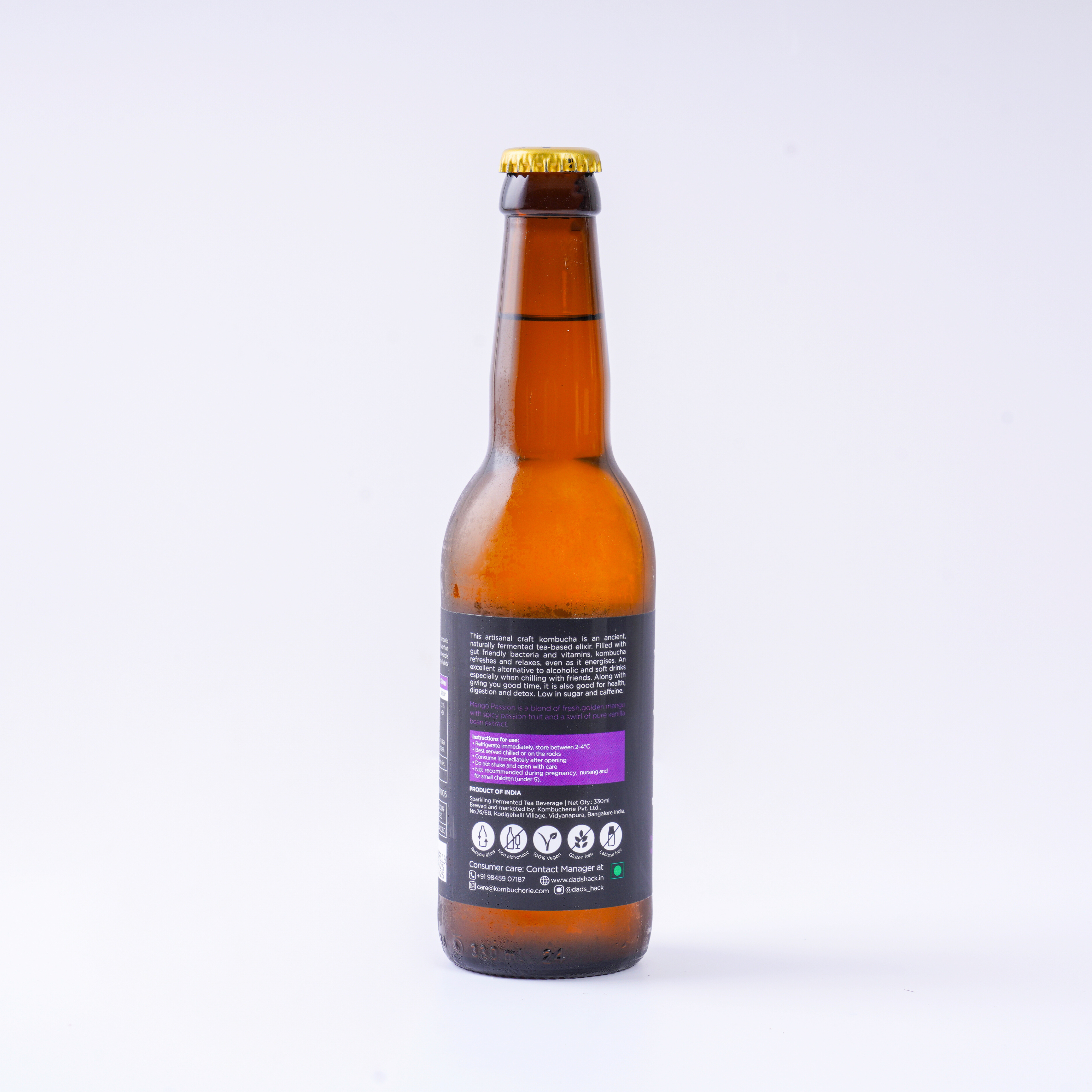 Mango Passion Kombucha