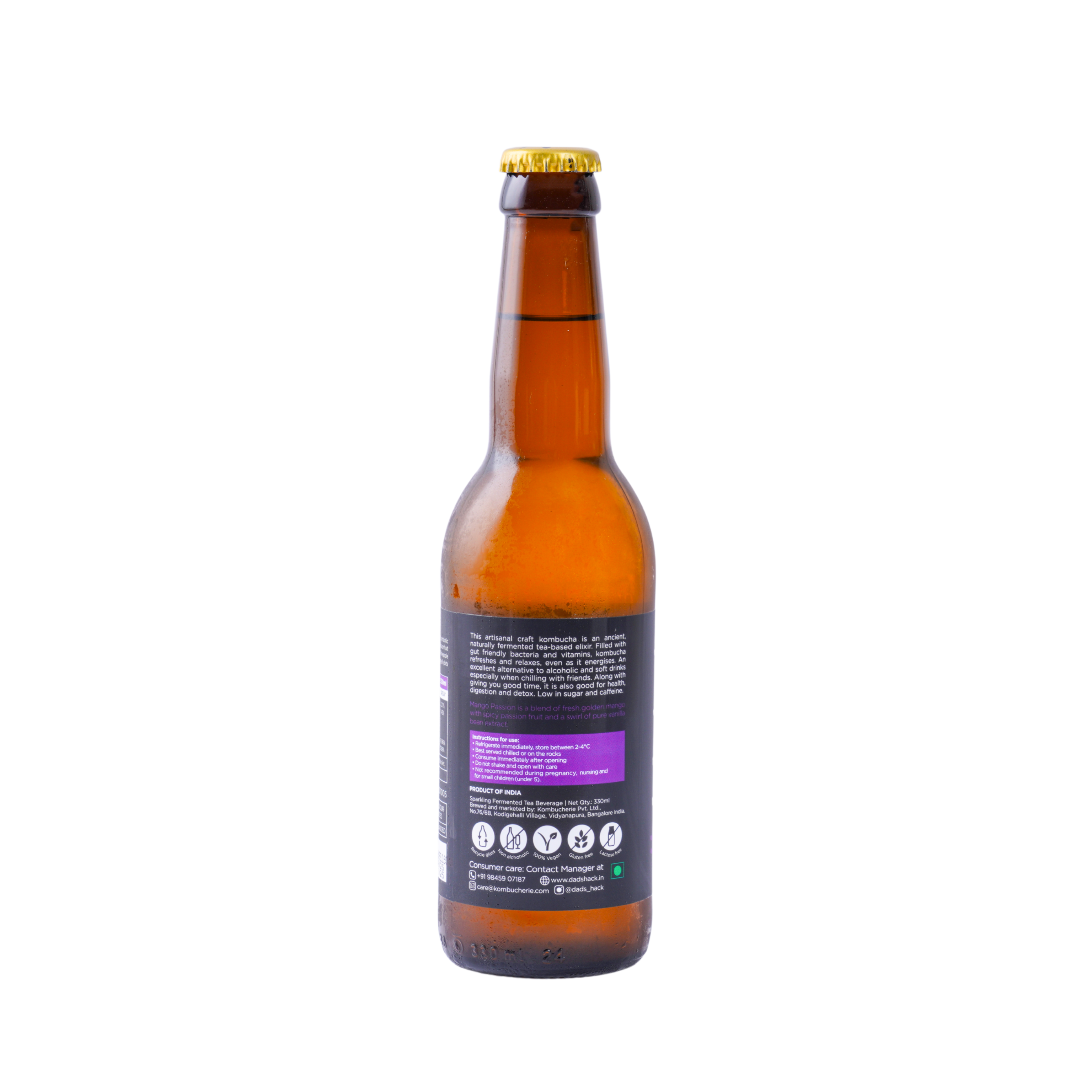 Mango Passion Kombucha