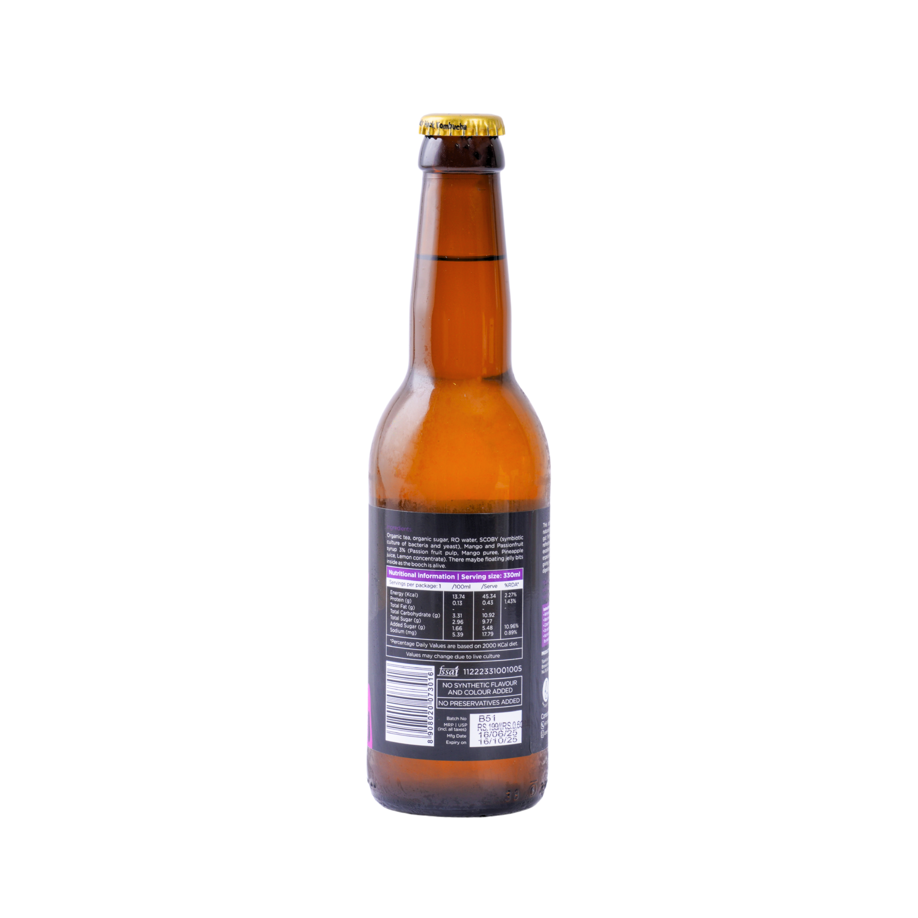 Mango Passion Kombucha