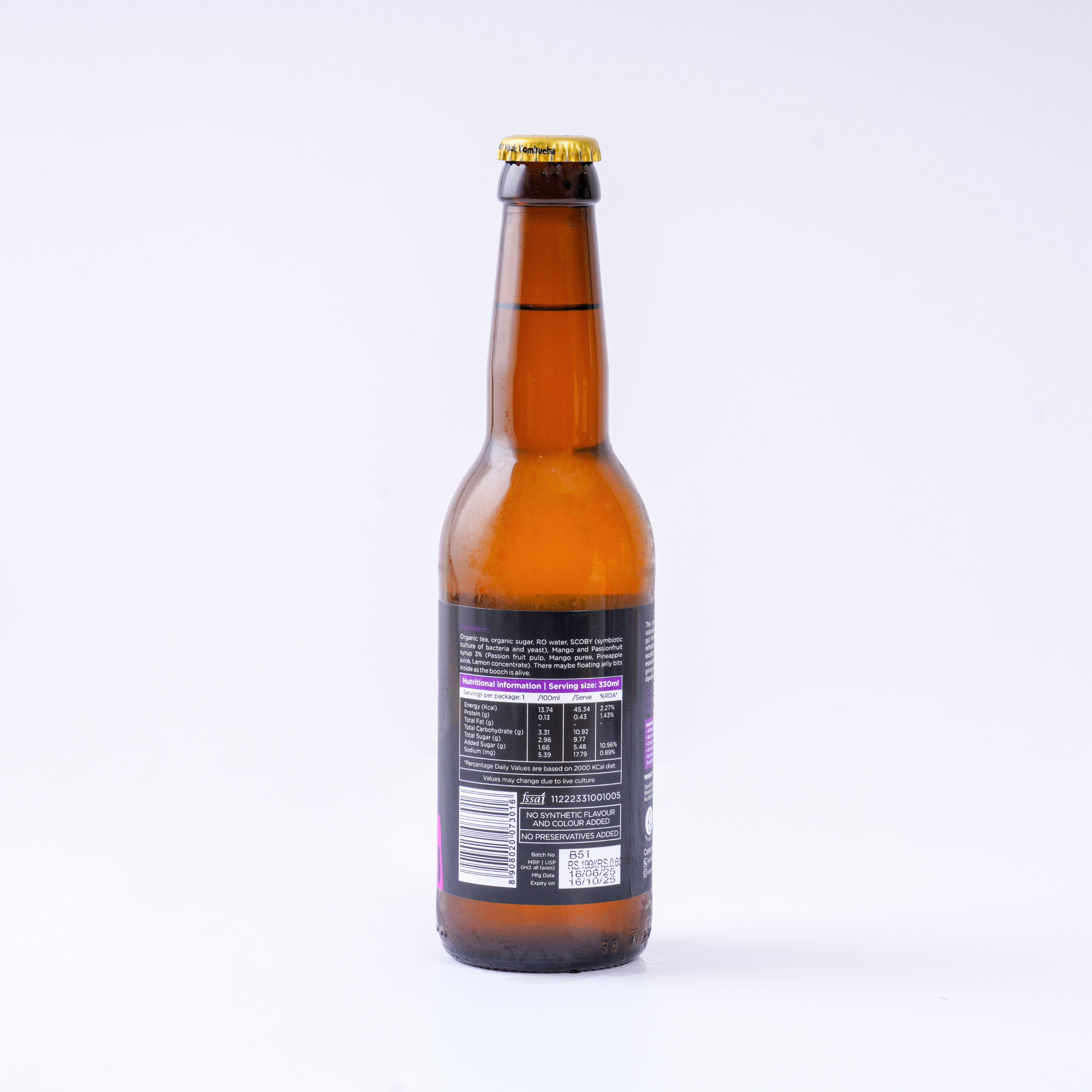 Mango Passion Kombucha