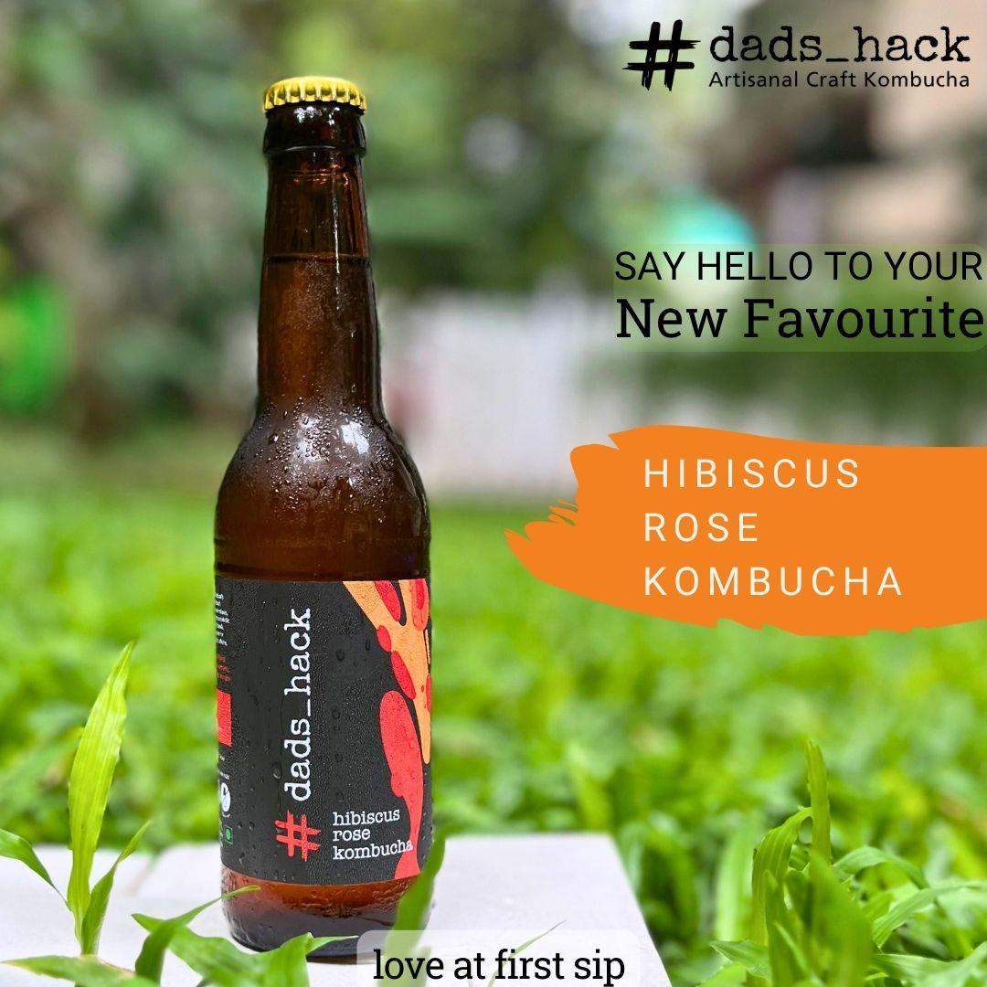 Hibiscus Rose Kombucha