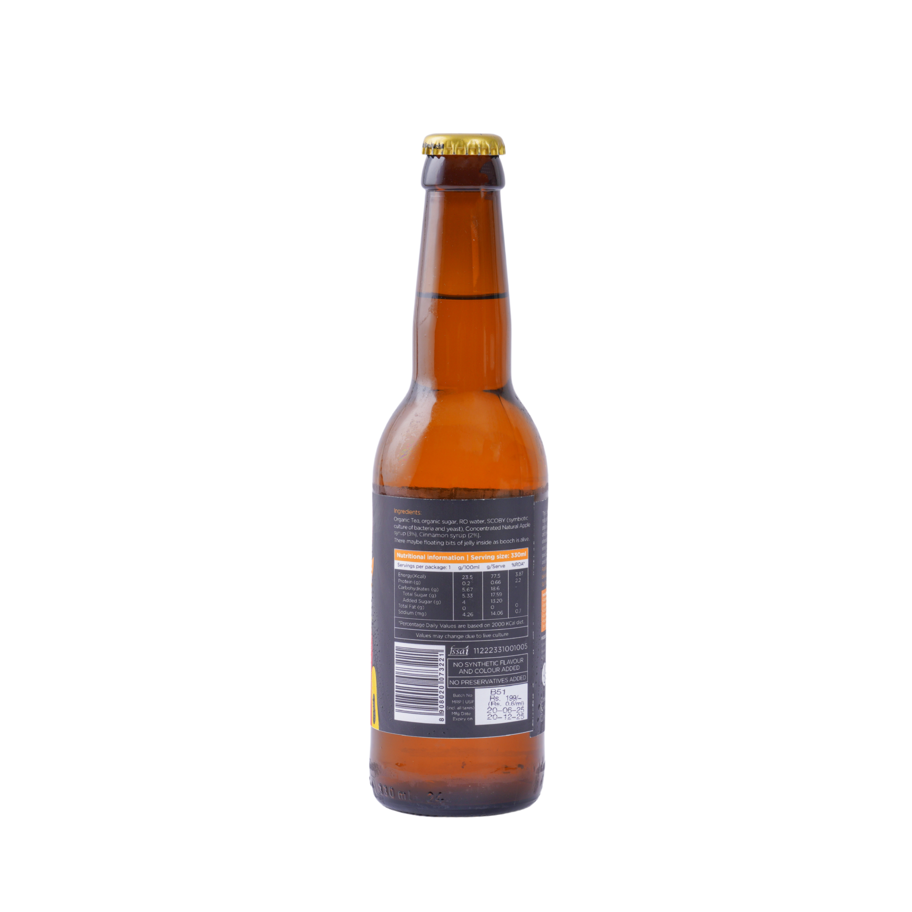 Apple Cinnamon Kombucha