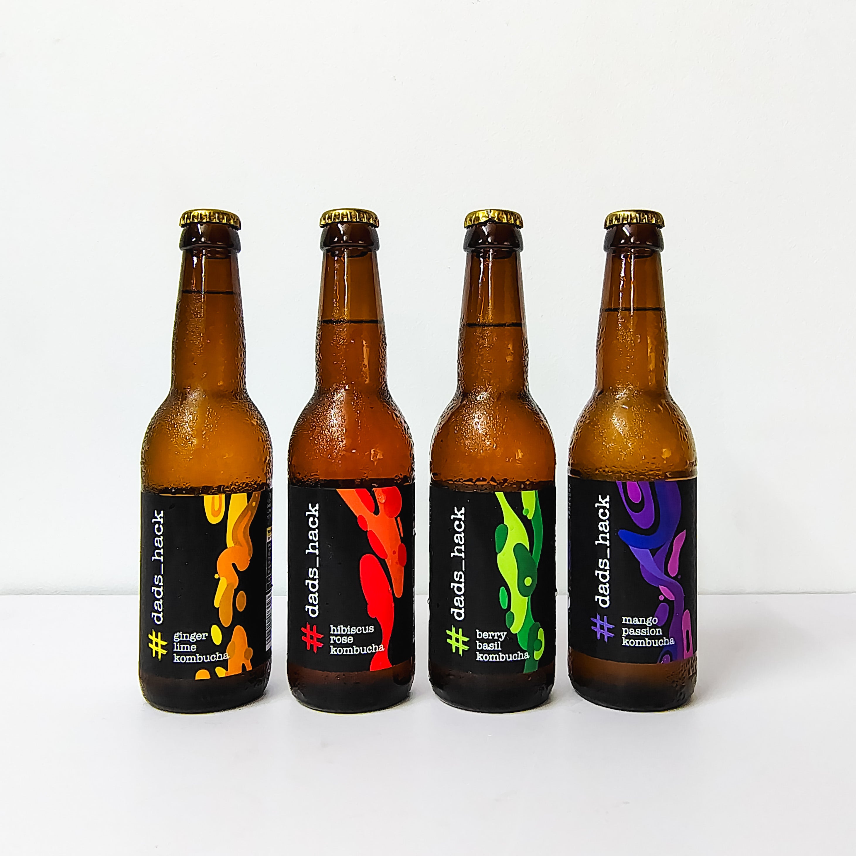4-Pack Kombucha Bottles (Taster Pack)
