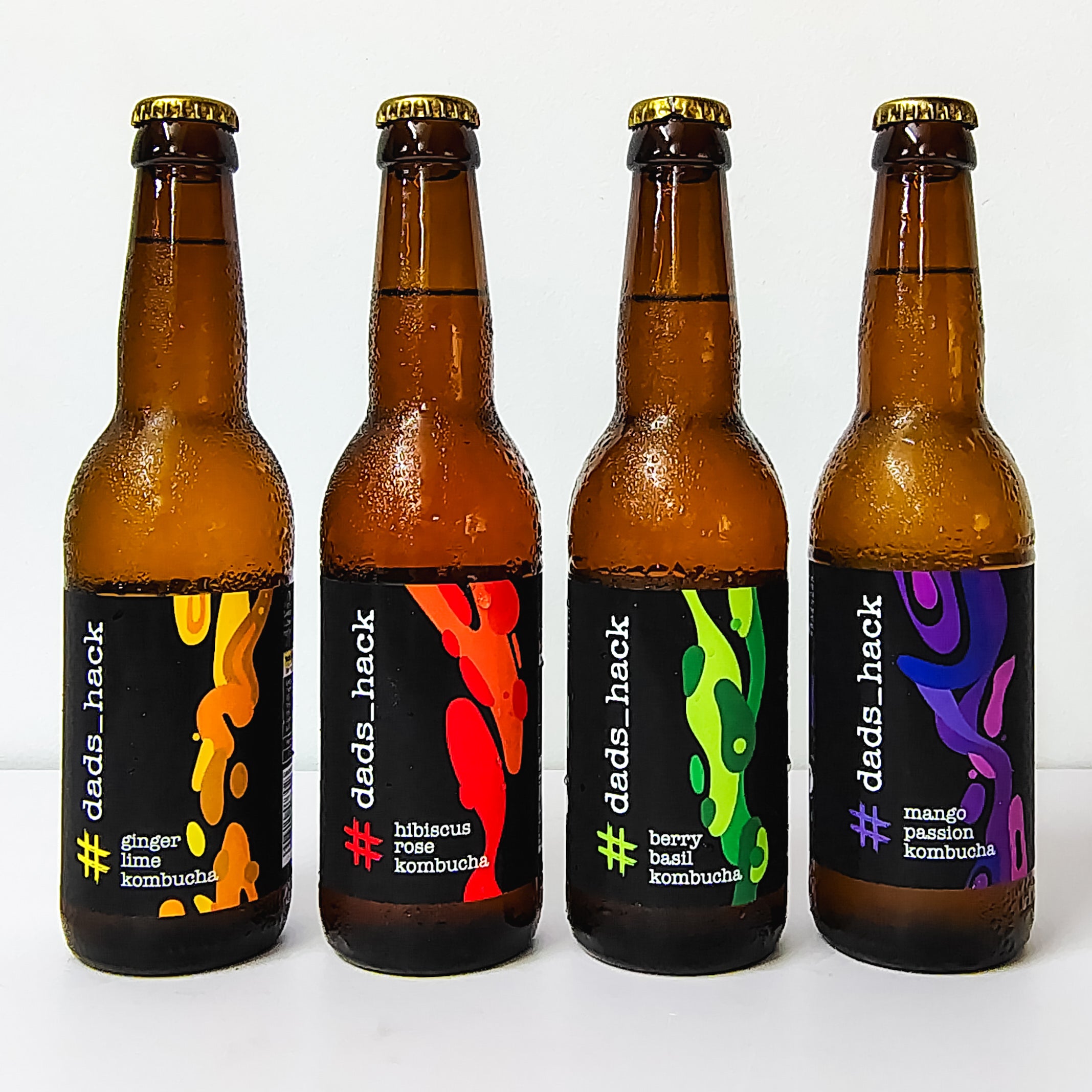 4-Pack Kombucha Bottles (Taster Pack)