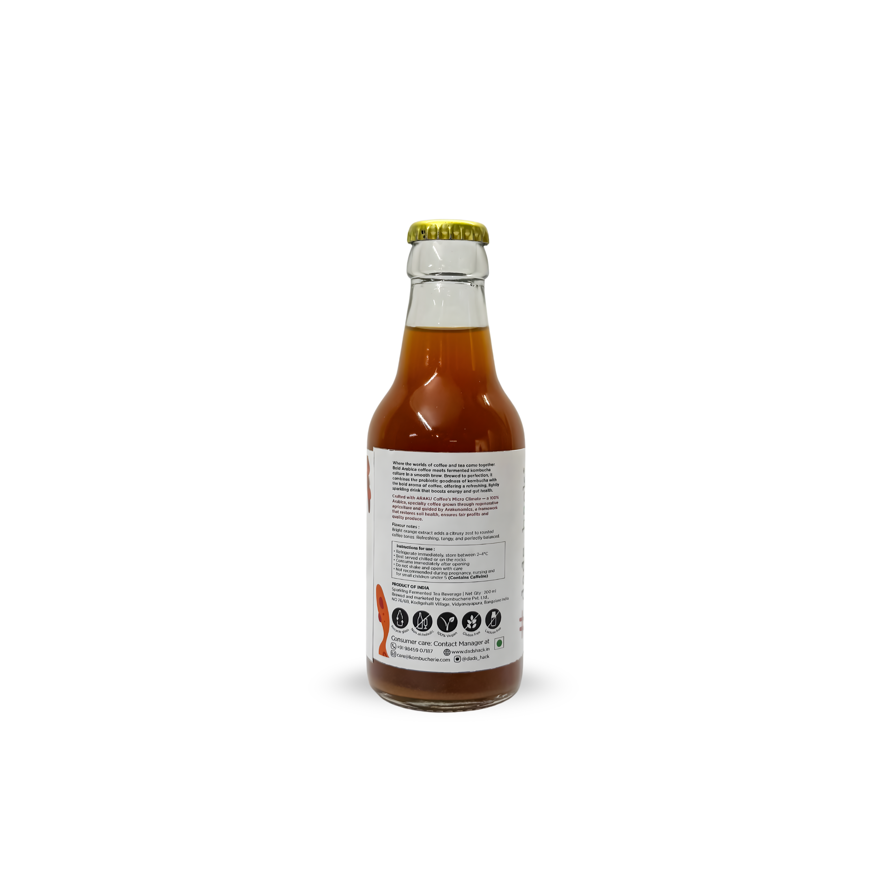 Araku Coffee Kombucha (200ml)
