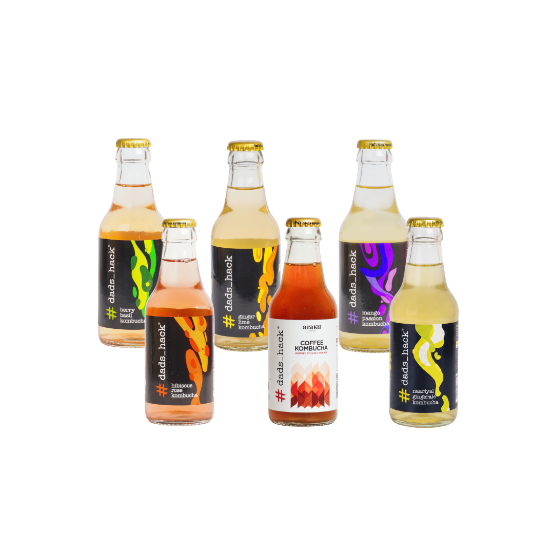6-Pack Kombucha 200ml (Taster Pack)