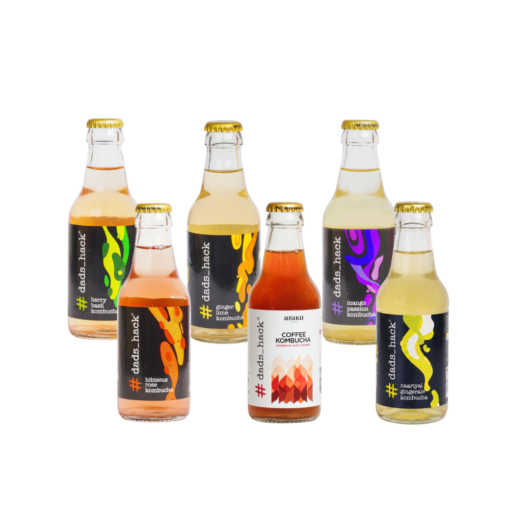 6-Pack Kombucha 200ml (Taster Pack)