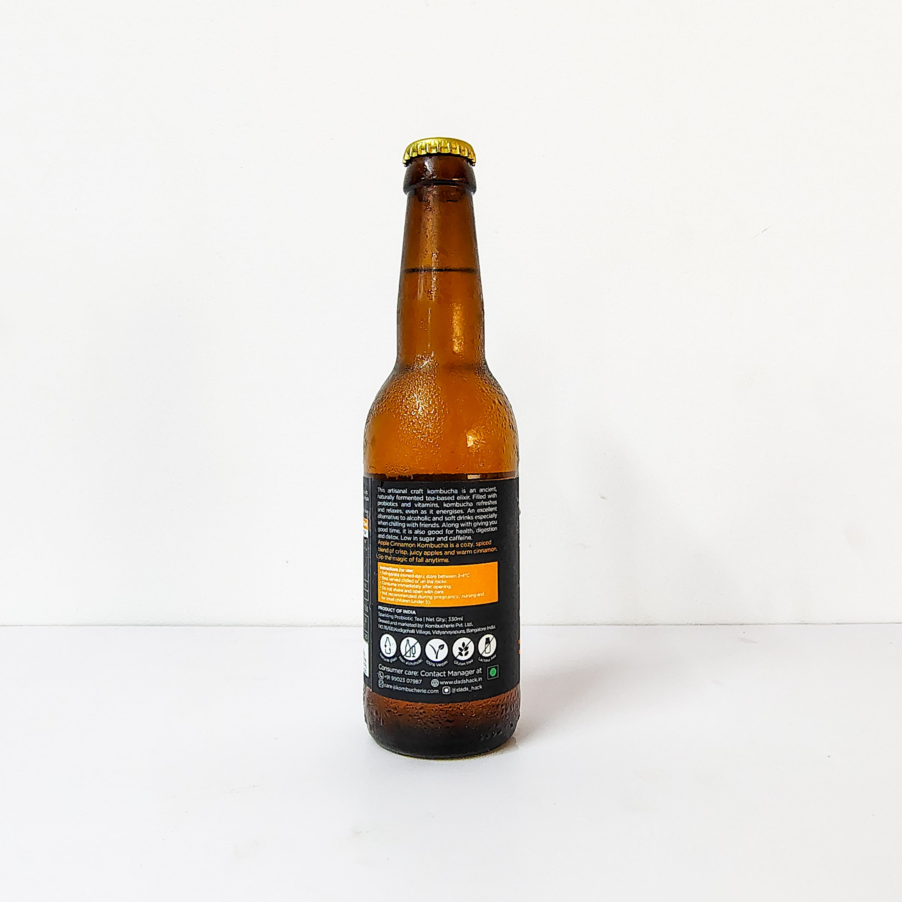 Apple Cinnamon Kombucha
