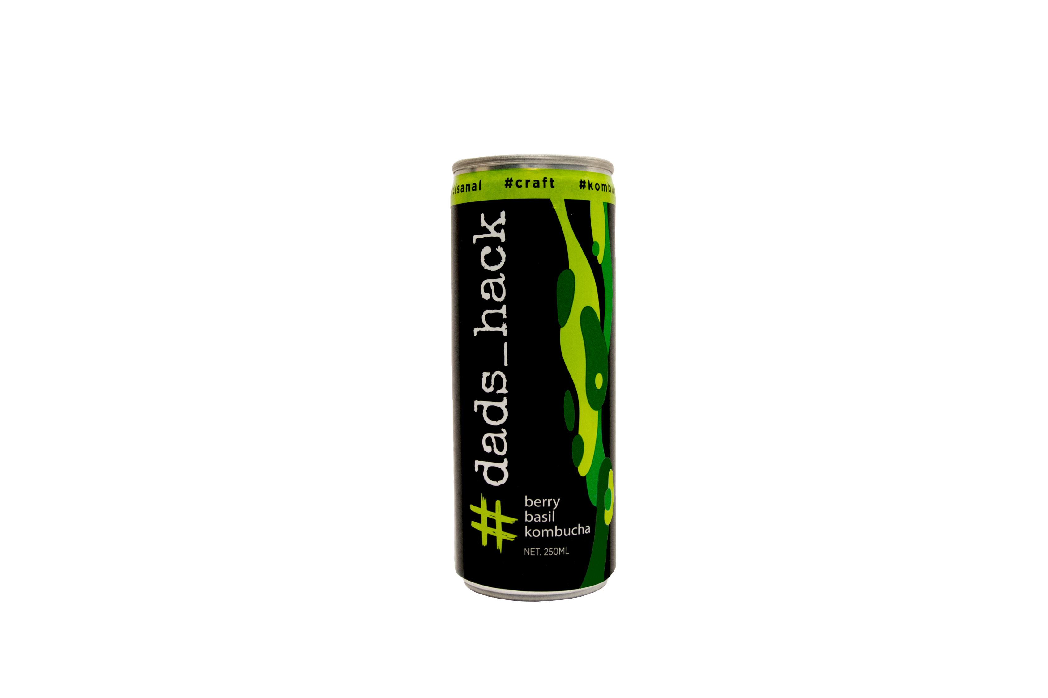Pack of 6 Kombucha Cans [Berry Basil + Hibiscus Rose]