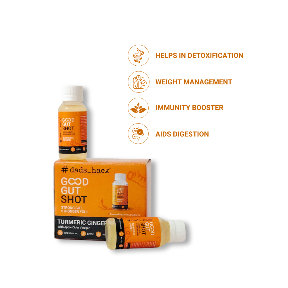 Good Gut Shot - Turmeric Ginger (Pack of 3)