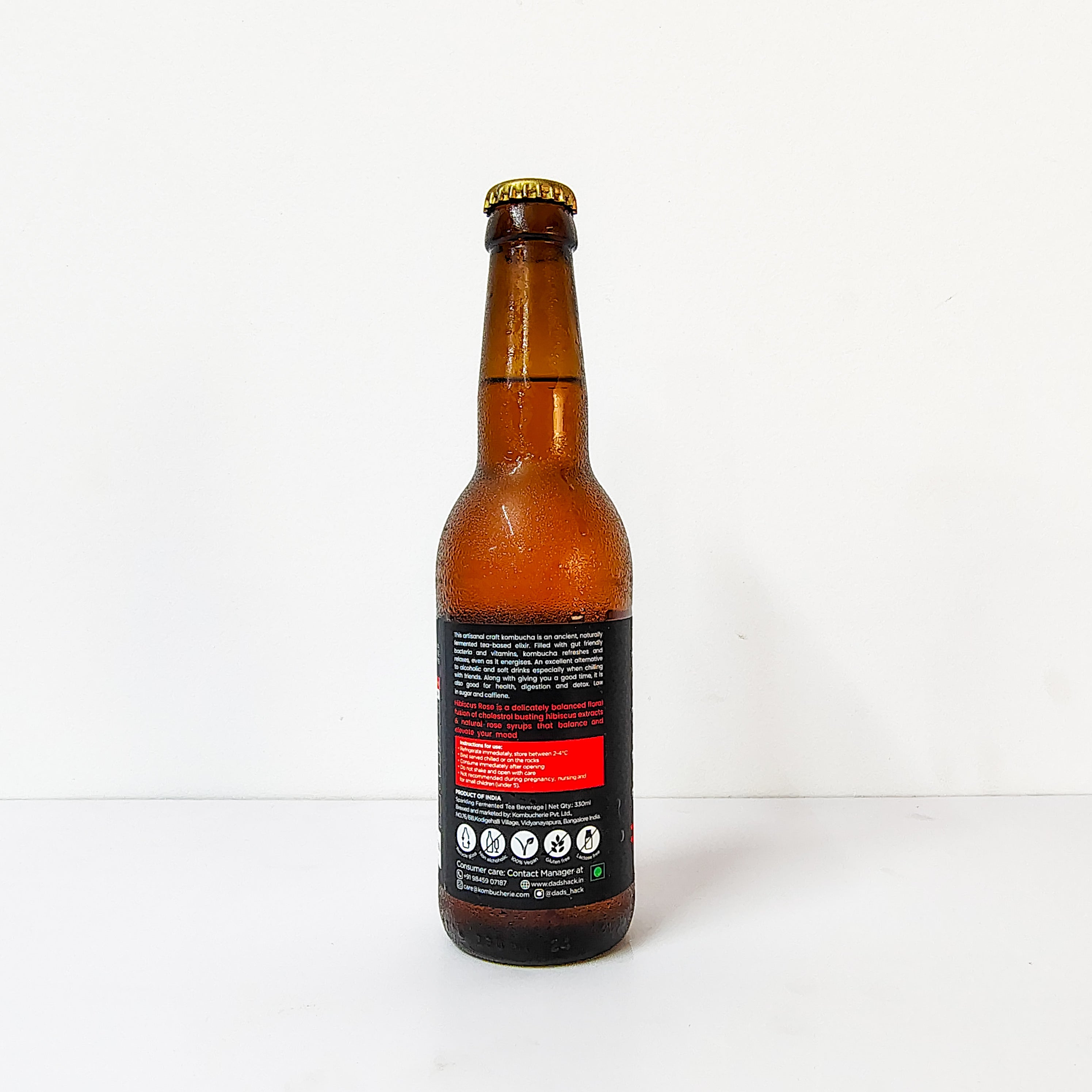 Hibiscus Rose Kombucha