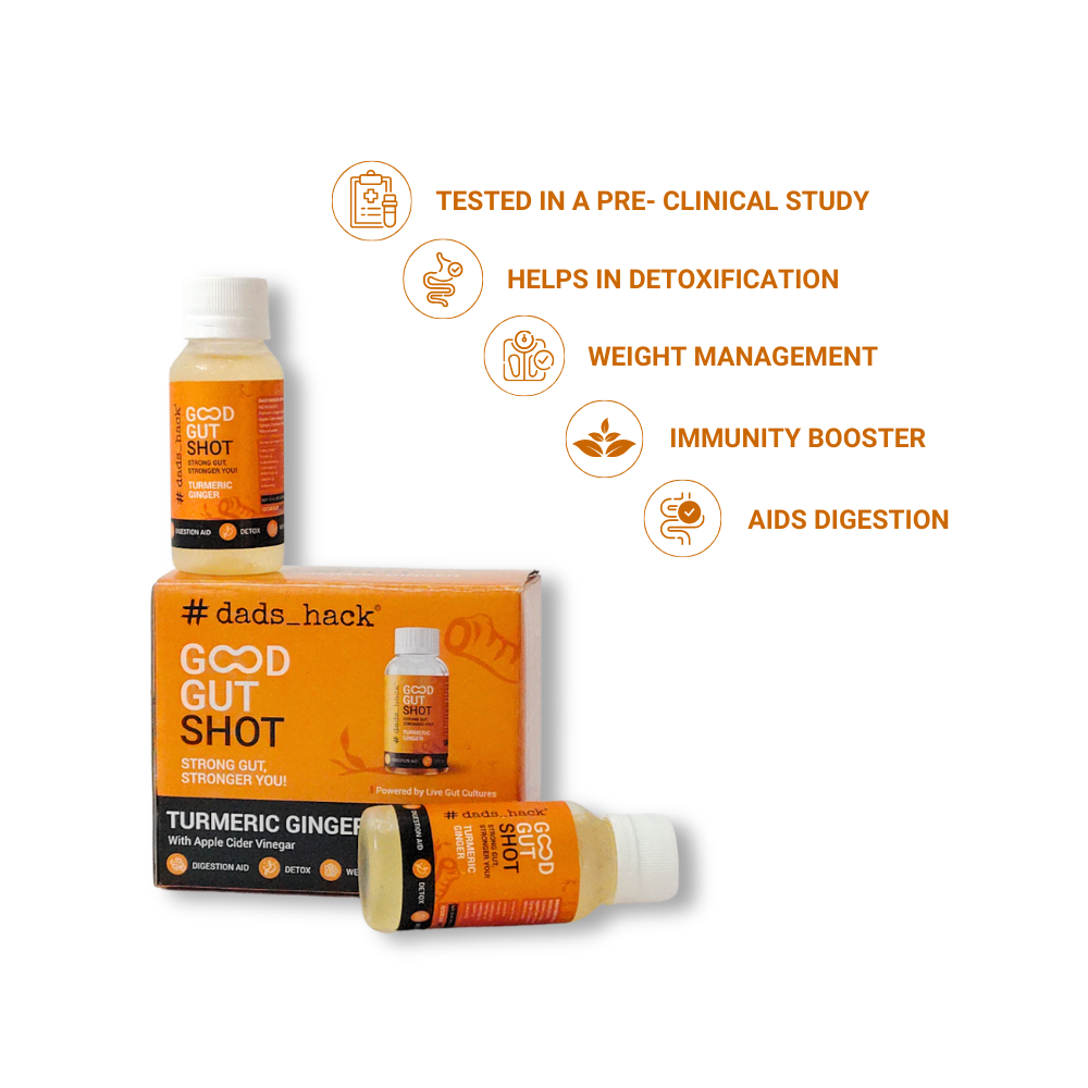 Good Gut Shot - Turmeric Ginger (Pack of 6)